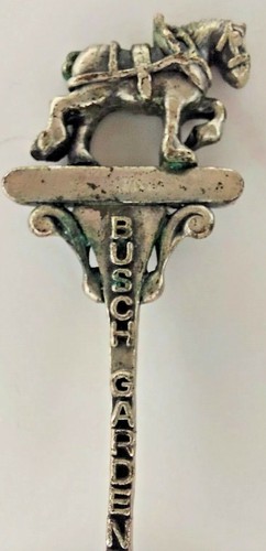 Juego de 4 cucharas de peltre de sitios históricos - Imagen 6 de 11