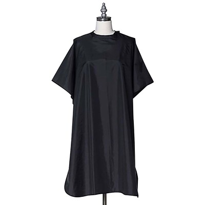 BARBER SALON BEAUTY FROMM PROFESSIONAL HAIR CUTTING STYLING CAPE ADULT BLACK