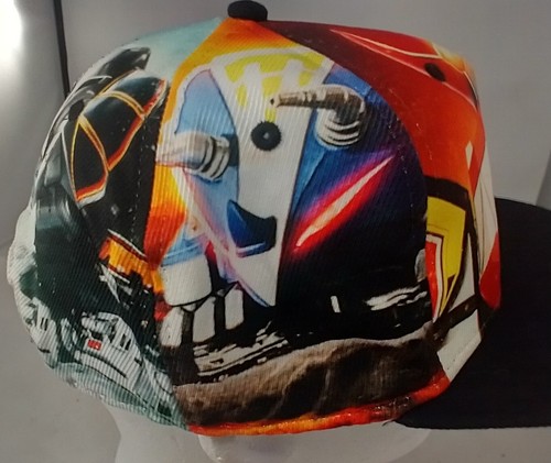 Power Rangers Megazord adjustable Hat 2018 Bioworld All Over Print - Picture 8 of 15
