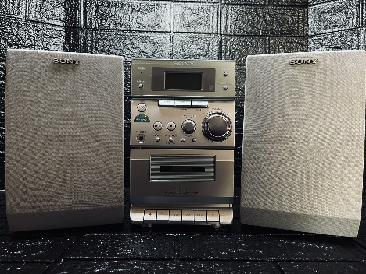 Sony Micro Component System Cassette/Cd/Radio Tuner (Hcd-Ep303