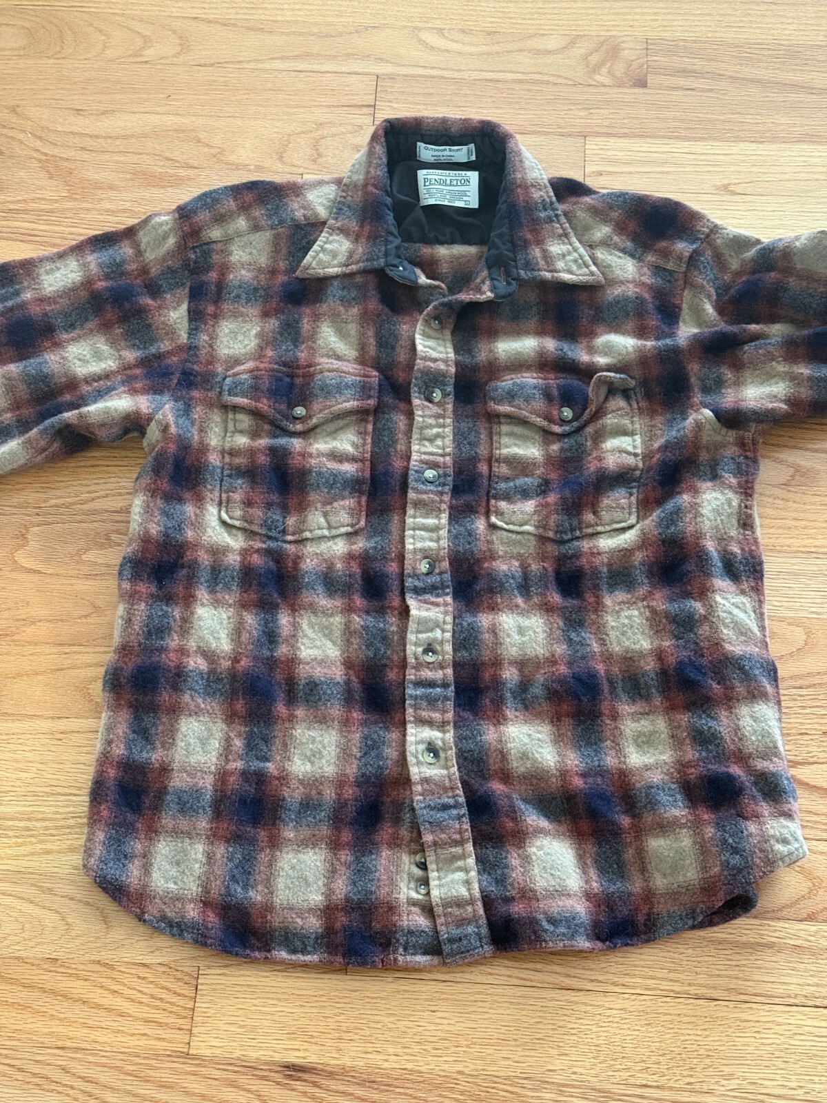 Pendleton Wool Flannel Large but Shrunk, fits Sma… - image 2