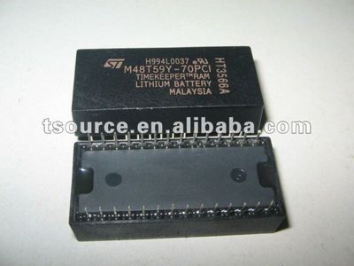 ST M48T59Y-70PC1U DIP-28 64 Kbit 8Kb x8 TIMEKEEPER SRAM RH