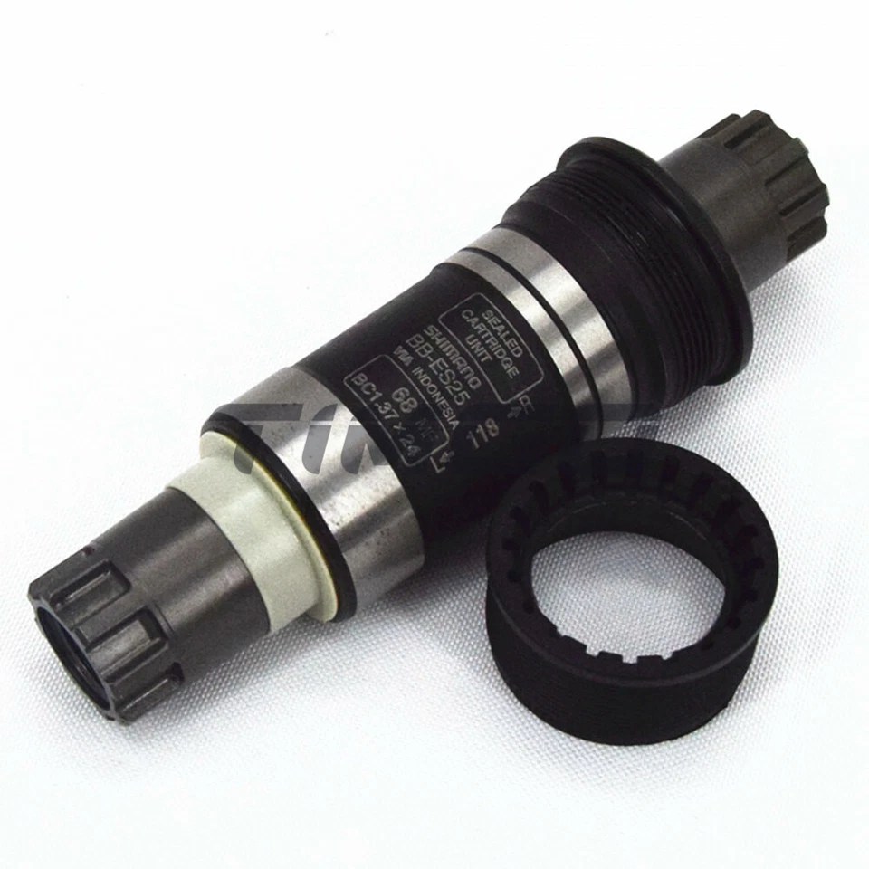 Shimano BB-ES300 BB-ES25 Octalink Bottom Bracket 68×113/118/121/126mm with Bolts - Image 4 of 4