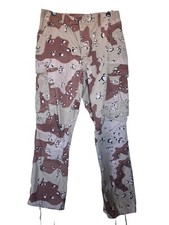 1986 Desert Storm US Army Chocolate Chip Pattern Combat Trousers 30x29.5