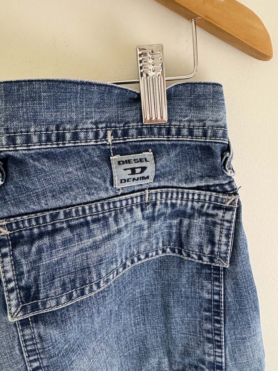 Vintage Y2K Diesel Double Knee Jeans 28 Constant Practice | eBay
