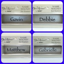 Magnets GANZ It's Your Name for Frames Choose Name Personalized Gifts Xmas Tags