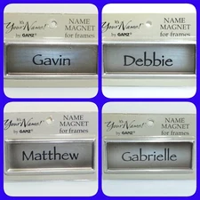 Magnets GANZ It's Your Name for Frames Choose Name Personalized Gifts Xmas Tags