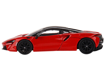Mini GT McLaren Artura Vermillion Red 1/64 Diecast Model Car