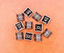 50x 10mm Silver Western Arched Flower Rivet Stud Leathercraft Belt Decor Concho