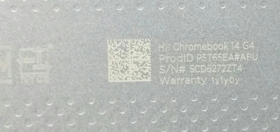HP Chromebook 14 G4 - Celeron Quad Core 1.83GHz - 4GB RAM - 14" - 32GB SSD - ... - Image 4 of 4