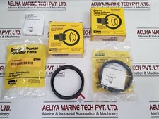 Lot of 3X Parker pr402h0001 piston ring kit