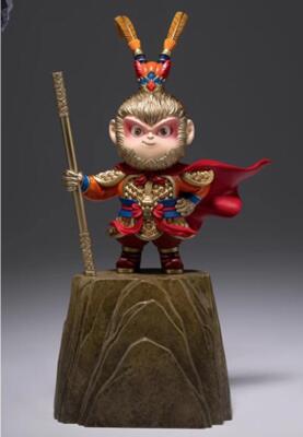TONGSHIFU Da Sheng Wukong Brass Figure Collectible Statue Limited Models 26.5cmH