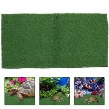 1PC Turtle Basking Platform Turf Simulated Turtle Climbing Platform Turf
