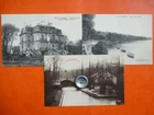 lot 3 postcards Essonne 91 - Athis Mons - mouth barley, Chateau avocourt, Seine