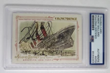 Robert Ballard signed autographed PSA DNA slabbed Allen & Ginter found Titanic