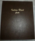 1860 to 1909 INDIAN HEAD CENT SET DANSCO ALBUM   (39 pieces )   #431