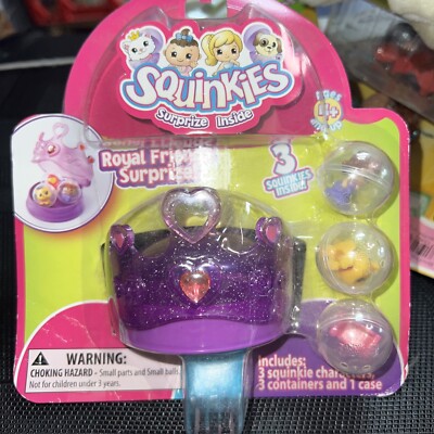 Squinkies Royal Friends Surprize Surprise Crown & Bride  2010 Sealed NOS