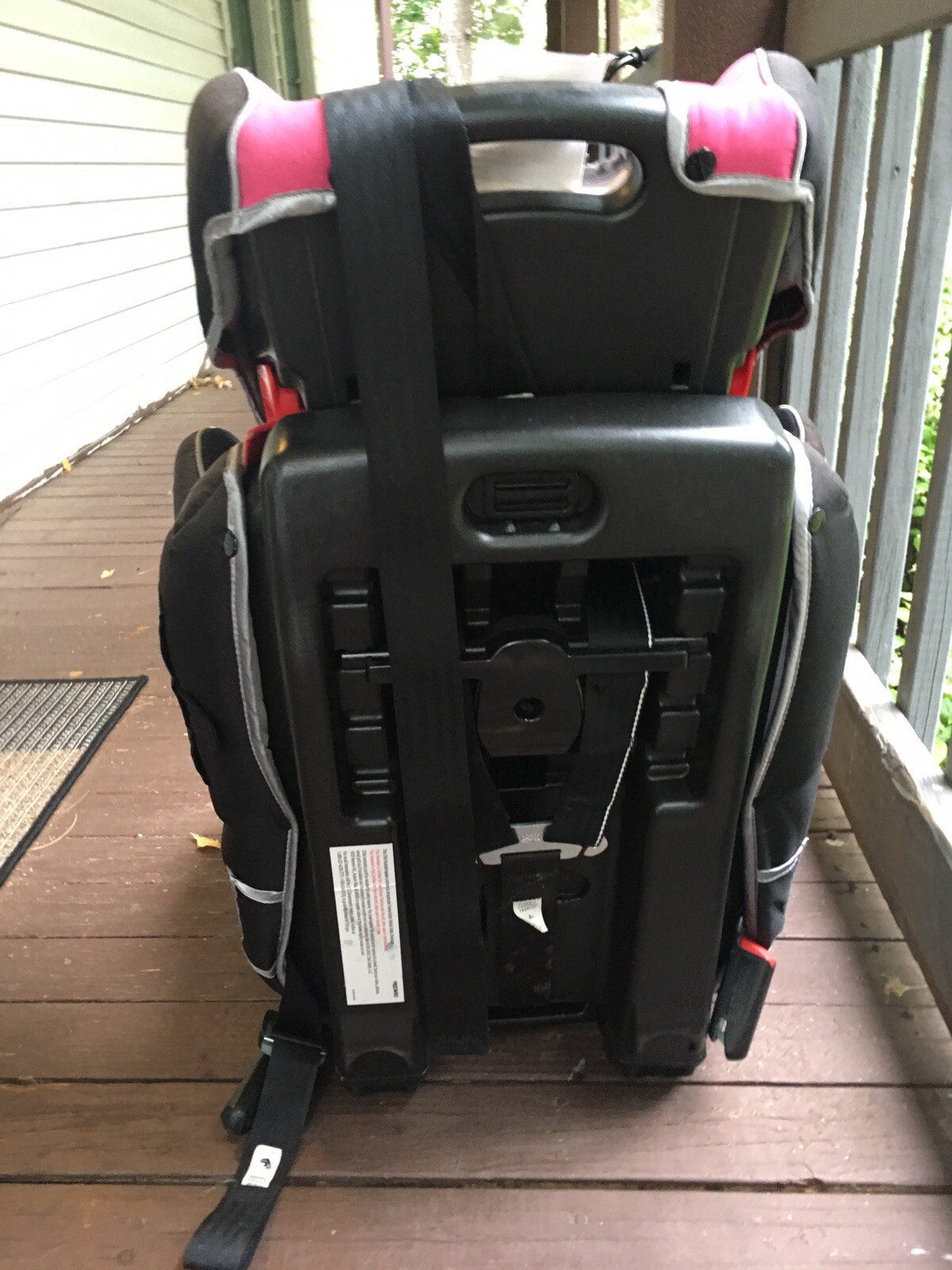 recaro performance sport combination harness to booster