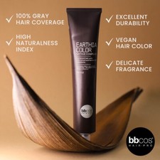 Bbcos Earthia Vegan Hair Color Ammonia Free 90 Natural.5/00.Light Brown