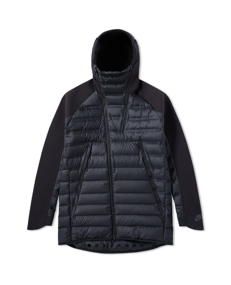 Nike NSW Tech Fleece AeroLoft Down Jacket Sz Large Black