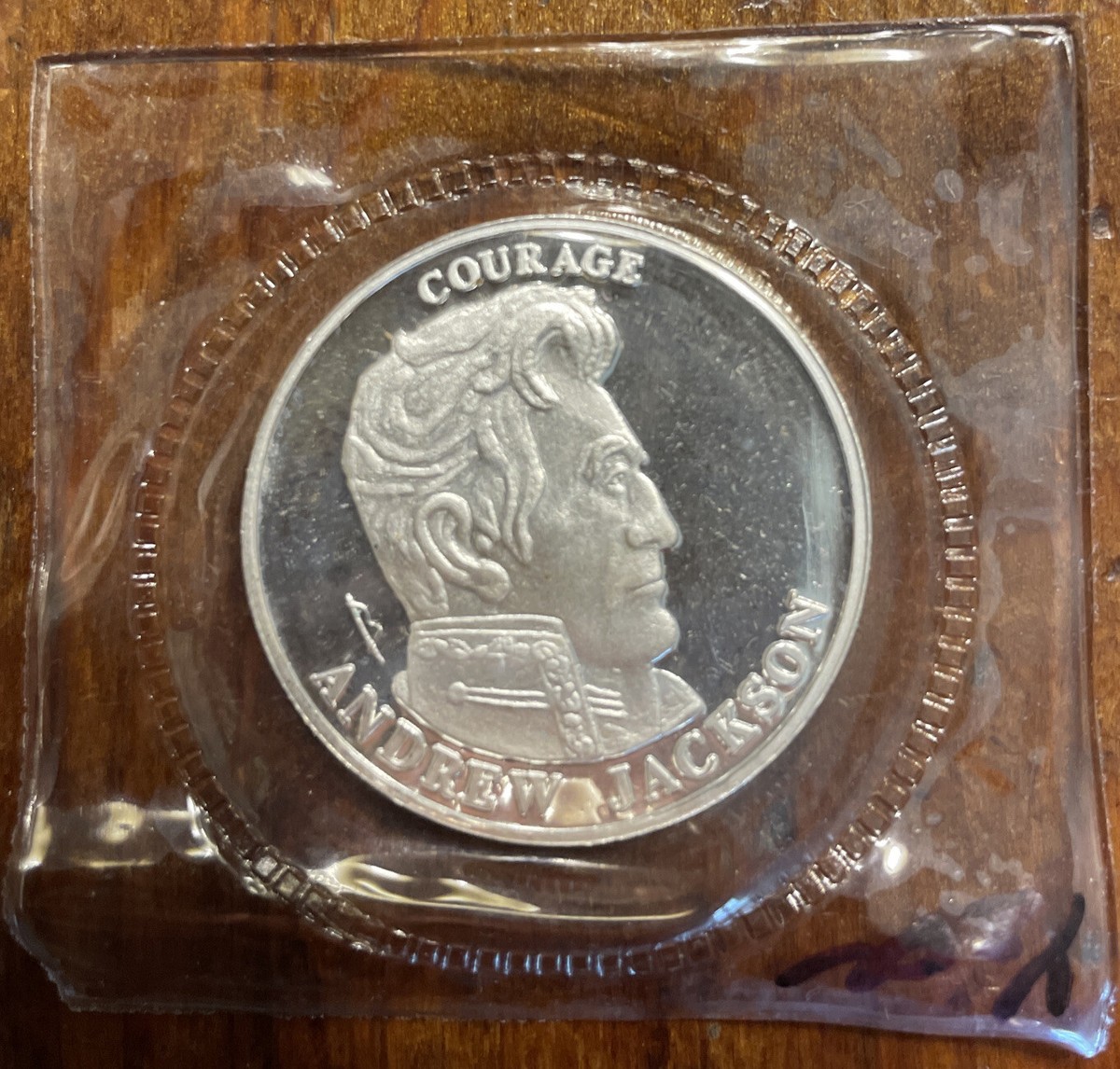 1991 Liberty Lobby Andrew Jackson 1/2 Troy Ounce (240 Grains