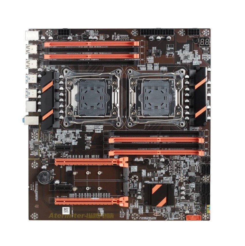 X99 ATX Mainboard Dual CPU Motherboard Slot DIMM DDR4 USB