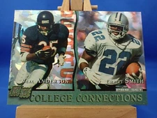 Emmitt Smith Neal Anderson Pro Set 1993 College Connections CC3 crystal ice