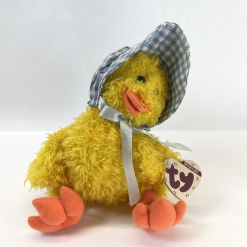 DE COLECCIÓN TY Beanie Babies Bonnie 1993 Colección The Attic Treasures Easter Chick - Imagen 1 de 9