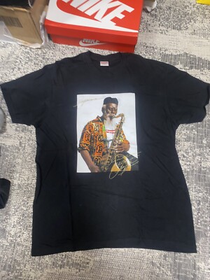 Supreme Buju Banton Tee Black Medium 100% Authentic - Worn 3 Times  