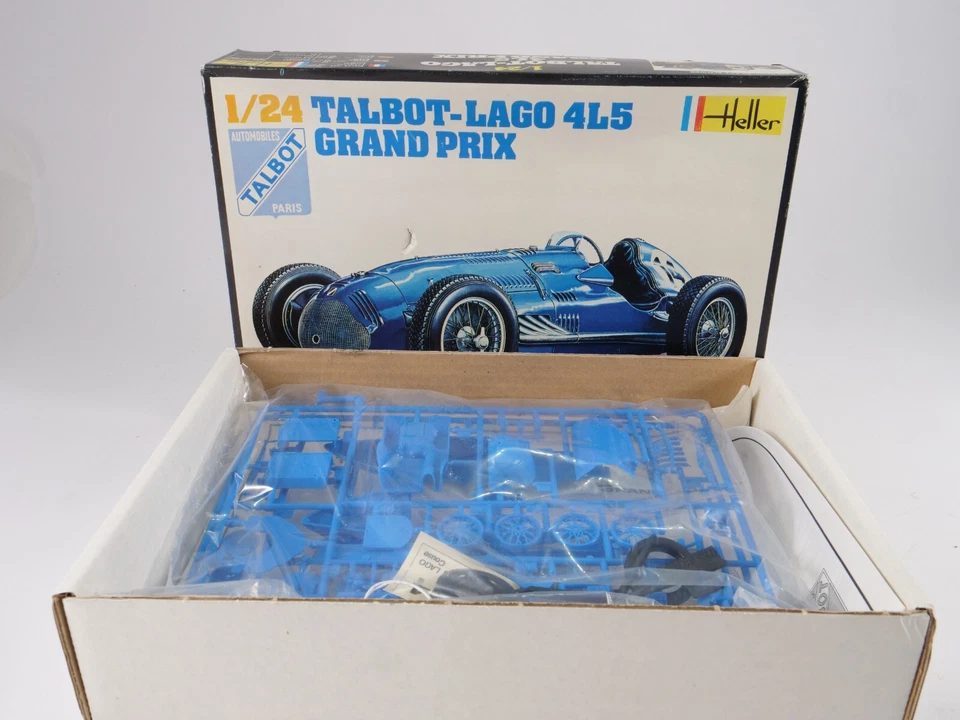 Heller n° 721 TALBOT-LAGO 4L5 Grand Prix 1/24 maquette jamais montée - Photo 2/4