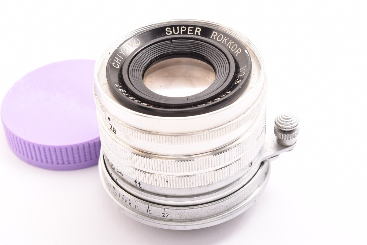 CHIYOKO SUPER ROKKOR 50mm/F2.8 Leica 39mm LTM #1600797 kjm 240910