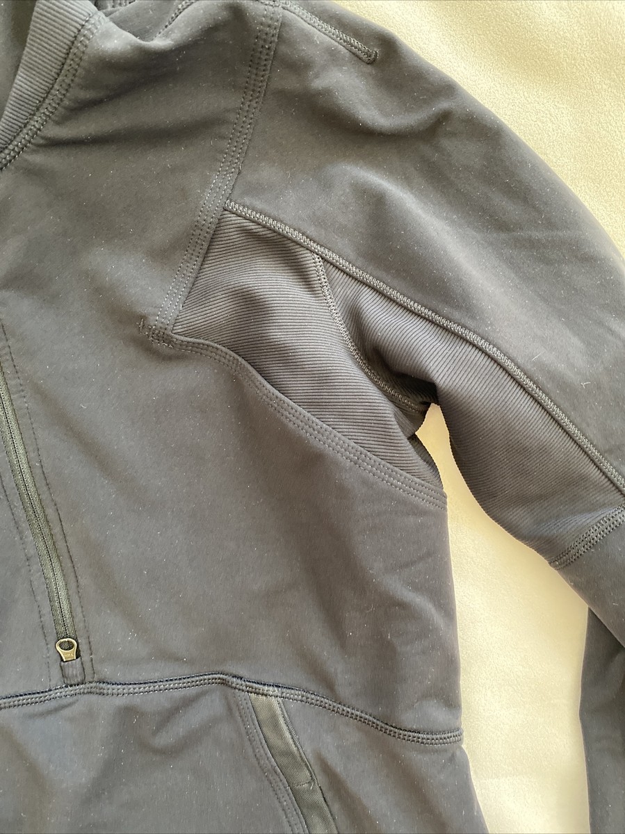 Lululemon Black Half Zip Ponytail Hole Hooded Size 8 | eBay Lululemon Black Half Zip Ponytail Hole Hooded Size 8 | eBay