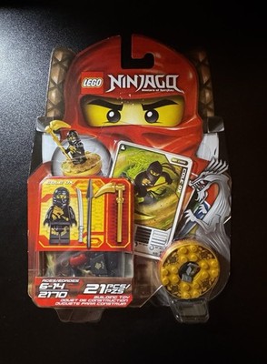 LEGO Ninjago Cole DX Spinner 2170 Complete 21pcs Figure Cards 2011