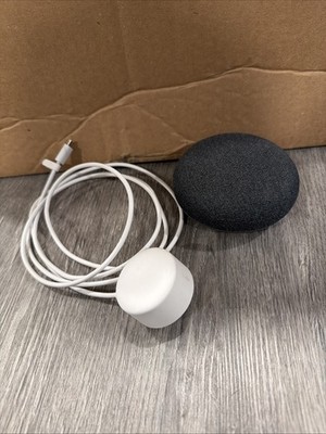 Google Home Mini Smart Assistant Speaker Charcoal (GA00216-US)