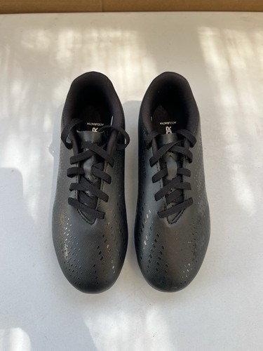 Adidas Predator Accuracy.4 Turf Soccer Shoes Youth 2.5 Triple Black Lace Up - Picture 2 of 9
