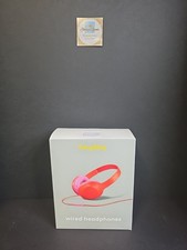 Heyday Wired Headphones - Pink/orange New In Box Sealed 3.5mm Aux Plug