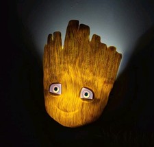 Marvel Baby Groot Guardians of the Galaxy 3D Wall Deco Light Gift