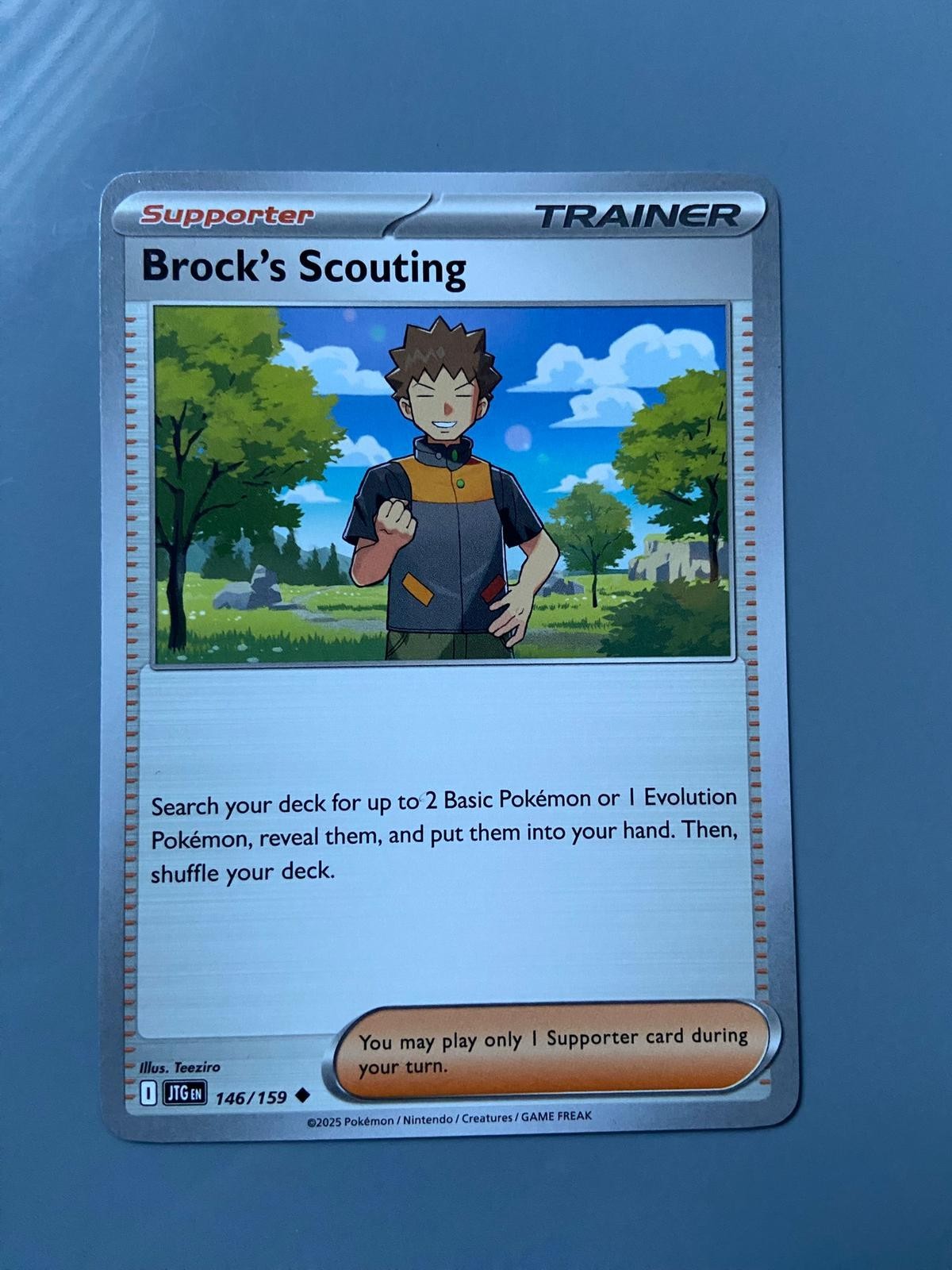Brock's Scouting - Journey Together - 146/159 - Regular Uncommon - Pokemon