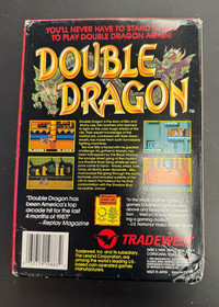 Double Dragon (Nintendo Entertainment System, 1988) NES Complete In Box CIB