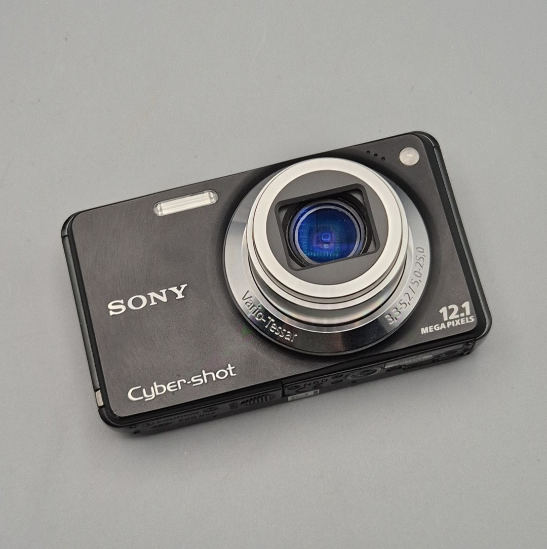 Sony Cyber-shot DSC-W275 Compact Camera 12.1MP Carl Zeiss Y2K TESTED Complete