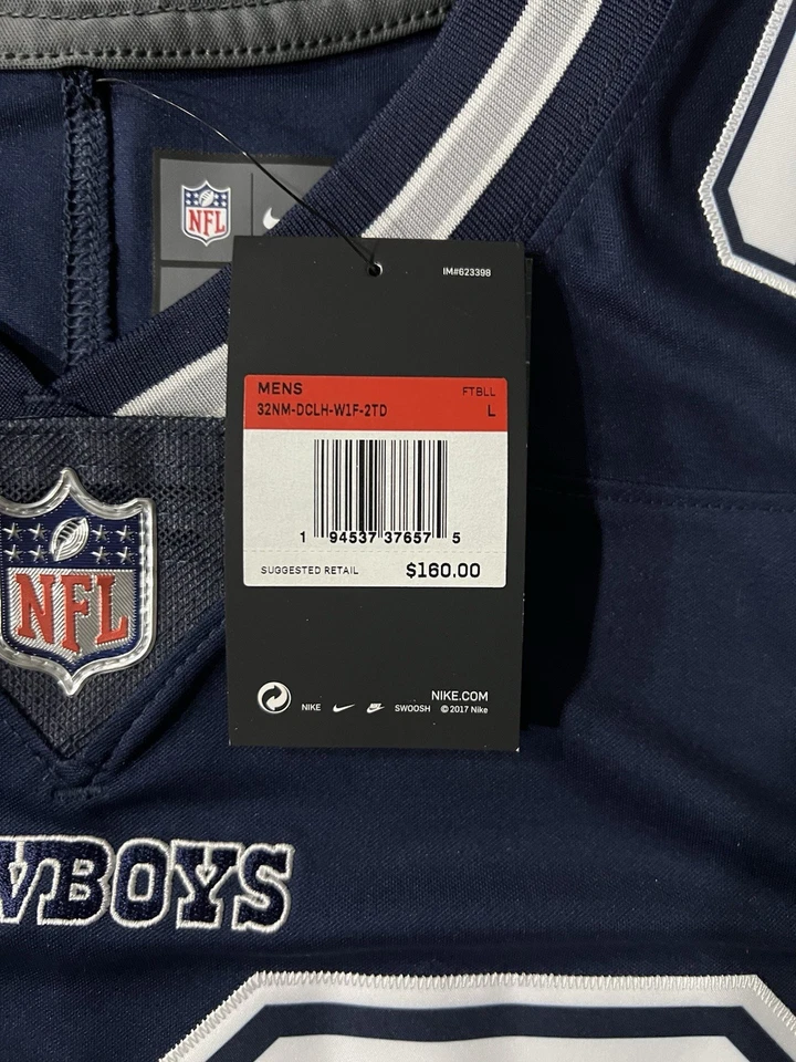 Новый Dallas ковбои Emmitt Smith #22 Nike сшитый Джерси стиль 32NM-DCLH-W1F-2TD - Изображение 3 из 3