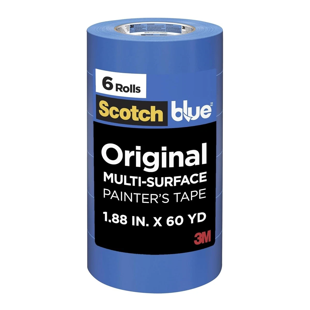 3M Scotch Blue Painter's Tape Medium Strength 48mm x 55m - 6 Pack - $79.00