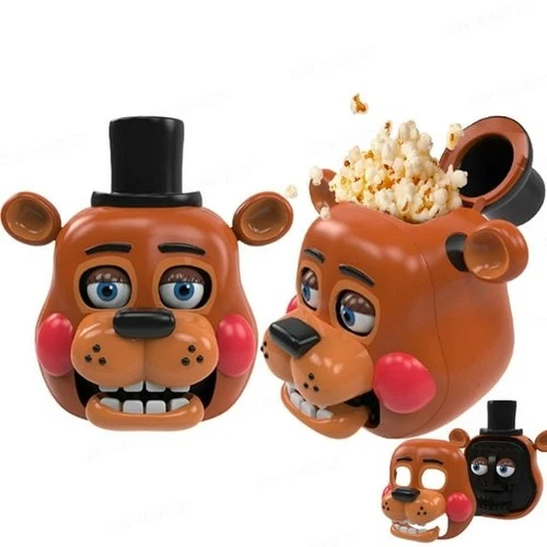 Five Nights At Freddys FNAF 2 Freddy Mask Head Light Up Popcorn Bucket