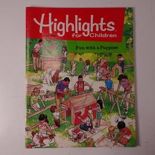 Highlights for Children Magazine May 1990 467 Puzzles Activities Vintage