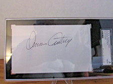 DENNIS AWTREY PHILADELPHIA 76ERS , AUTOGRAPH INDEX CARD SGC COA # 1357678-011