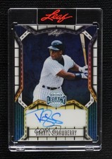 2025 Leaf A Bronx Legacy Blue Prismatic 9/25 Darryl Strawberry #BA-DS1 Auto 2a5