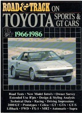 TOYOTA 2000GT CELICA Mk1-Mk4 SUPRA MK1-MK3 & MR2 (1966-86) PERIOD ROAD TEST BOOK