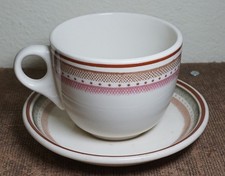 Pennsylvania PRR KEYSTONE BROADWAY LIMITED, TEA CUP-by MAYER & SAUCER -SHENANGO