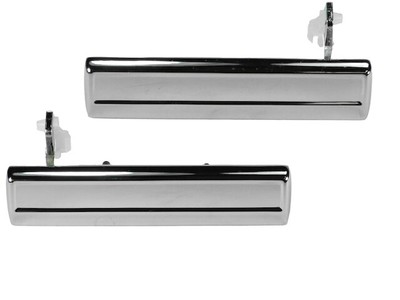 TRQ 87SC51V Left and Right Door Handle Set Fits 1982-1990 Chevy Celebrity