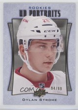 2016-17 Upper Deck UD Portraits Rookie Gold Foil 94/99 Dylan Strome #P-91 8z2